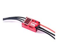 ULIIK 2-3S SE30A Programmable Sensored Brushless ESC Full Aluminum Case for 1/24 1/27 1/28 Mini-Z Drift Racing RC Car (Red)