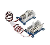 ULIIK Left and Right 1.5g Linear Servo 7mm Large Stroke for Mini RC Fixed-Wing Aircraft Helicopter