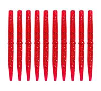 ULIJTH 10lots Professional Salting Fishing Lures Movements Compacts Size For Basses Perches In Various Water Conditions Multicolor Basses Perches Lures