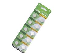 ULIJTH 10pcs AG1 AG3 AG4 AG10 AG13 Alkaline Button Cell Batteries 1.55V LR1130 LR41 LR44 Button Batteries For Watches Toy