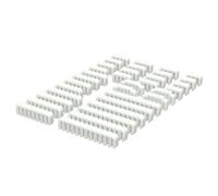 ULIJTH 34PCS Multipurpose Acrylic Combs Set For Neat Power Cable Routing 24Pin Motherboards 8Pin GPU Card Wire Organizing