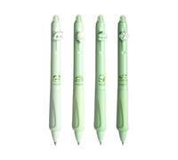 ULIJTH 4 Pcs 0.5mm Gel Pen Quick-Drying Neutral Cartoon Panda Erasable Gel Inks Smooth Writing For School
