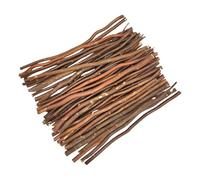 ULIJTH 50Pcs/set Wood Log Sticks For Natural Sticks Wood Craft Stick For Photo Home Decors School Projects