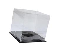 ULIJTH Acrylic Baseball Display Cases Clear Holder Box Square Display Holders Dustproof Baseballs Case Enduring Acrylic Waterproofs Cubes Box
