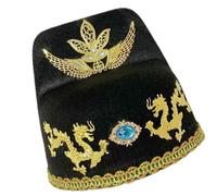 ULIJTH Ancient Chinese Officer Hat Costume Accessory For Adults For Theater Performances And Cultural Event