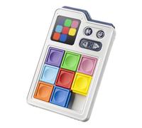 ULIJTH Electric Sliding Block Puzzle Toy For Mental Stimulation Travel Size Reaction Memory Skill Training Challenge Games Toy Educational Logical Puzzle Game