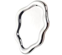 ULIJTH Flexible Ceramic Accessories Tray with Clouds Shaped Holder for Countertop Dresser Bathroom Styling Elegant Ceramic Jewelry Organizers