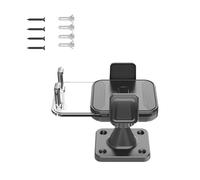 ULIJTH General Wall Mounted Phone Holder Stable Space Saving Design For Kitchen Bathroom Bedroom Multi Room Use Against Oxidation Kitchen Owner