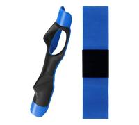 ULIJTH Golfing Club Hand Position Regulator Novices And Competitors Improves Swing Accuracy Inside Practice Tool Blue Permanent ABS Golfing Trainer