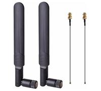 ULIJTH High Performances 2. Double Frequency Antennas Small PCIe Card Antennas For Desktop Repeaters UAVs & Internet Desktop WiFi Amplifier