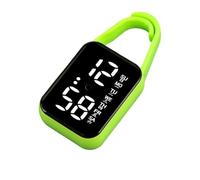 ULIJTH Led Electronic Hanging Watch Night Light Waterproof Touch Digital for Women Men Gift Keychain Pocket Watches Keychain Pocket