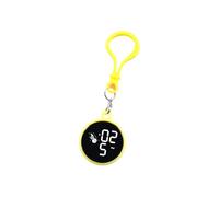 ULIJTH LED Electronic Wristwatch with Date Display Electronic Hanging Watch Keychain Pocket Watch Digital Clock Clip On Digital Carabiner