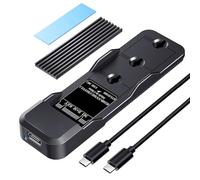 ULIJTH METER.2 Pen 20Gbps Rapid Data Transfer Metal Housing Transportable Shih Tzus NVMe Propels Tall Execution External Storage Case