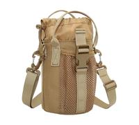 ULIJTH Multipurpose Water Bottle Sleeve with Detachable Strap and Quick Accesses Pouches Produced for Adventure Enthusiasts Adjustable Oxford Cloth Cup Holders