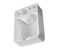 ULIJTH Professional Coffee Dregs Container With Against Slip Rubber Feet And Multiple Slot Plan Ideal For Coffeehouses Eateries Coffeeshop Rudiments PRESENTATION Rubber Tap Box