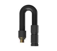 ULIJTH Quick Inflation Bike Air Hose Flexible Ergonomic Handlebars Portables Accessory Durability In Outdoor Condition Valves Adapters Hose
