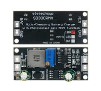 ULIJTH SD30CRMA MPPT Charging Module Battery Charges Module Simple Installs For Outdoor Home & Agricultural Solar Applications