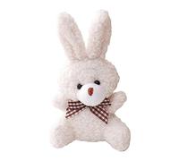ULIJTH Stuffed Doll Backpack Plush Pendant Keyring Decorations Sitting-Bunny Dolls Handbag Cute Accessories Gift Soft Doll Stuffed Animal