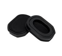 ULIJTH Sweat Resistant Cream Spume Earpads Strengthened Noise Blocking Secure Suitable Play Music Race Meetings Low Maintenance Spongiform Cream Earbud Canopies