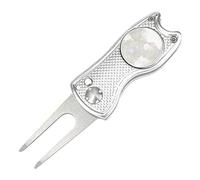 ULIJTH Training Divot Repair Tool Putting Green Fork Marker Tool With