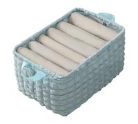 ULIJTH Underwear Storage Solution Multiple Compartment Undergarment Holder Space Saving Wardrobes Panties Management Supplies