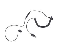 ULIJTH USB C Side Headphone Adjustable Cord Easy Communication Noise Reducing Mic Ergonomic For Phone Tablet Laptop Single Side Earphone For Smartphone Tablet Laptop