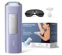 Ulike IPL Hair Removal Device, Pain-Free Ice Cooling Laser Hair Removal Device, USHR Mode* for Full Body, Face, Bikini and Underarms, Autoglide, Gift Purple Air 2 Max