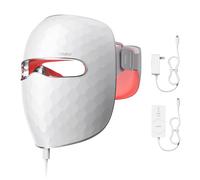 Ulike ReGlow LED Light Therapy Mask, Red Light Therapy for Face, 4 Modes with Red, Blue, Yellow & Infrared Red Lights for Reduce Acne & Anti-Aging, Eye-Protection, 272 Beads, Pearl White