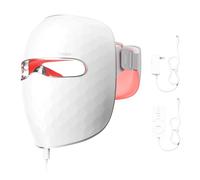 Ulike ReGlow LED Light Therapy Mask, Red Light Therapy for Face, 4 Modes with Red, Blue, Yellow & Infrared Red Lights for Reduce Acne & Anti-Aging, Eye-Protection, 272 Beads, Stark White