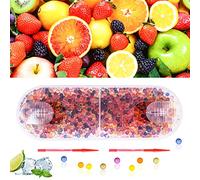Ulikey Cigarette Filter Capsule 2000 Capsules, 9 Flavours, Fruit Flavour, Aromatic Capsules, Cigarettes with Filter Rod, Aromatic Explosion Beads, Ball Capsule for Cigarette Filter (1)