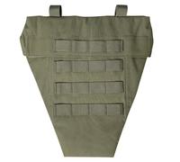 ULIONTAC Tactical Crotch Protective Panel - Lower Abdomen Platform Groin Protector 500D Nylon Molle Strap with Foam Inset Padding (RG)