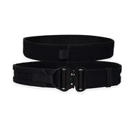 ULIONTAC Tactical Quick Release Buckle Style Double Layer Belt 2 Inch Outdoor Military Hunting Belt Molle System Inner Outer Belt for Cargo Pants Casual Pants Jeans Tactical Pants