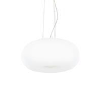 Ulisse 3 Light Small Globe Ceiling Pendant White E27 Netlighting White One Size