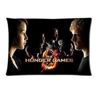 Ulive 2015 Personalized Design! The Hunger Games Main Actress Custom Throw Pillow Case Best New Year Gift 20X30 Inch 2 Sides