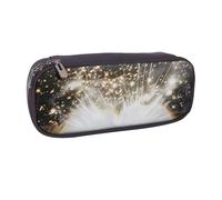 ULKMFFCF Magic Book Printed Pencil Case Pen Bag - Pu Leather Students Stationery Pouch Pencil Box with Zipper for School Office Travel and Makeup