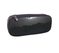 ULKMFFCF Whale Full Moon Printed Pencil Bag Pen Case for Boys Girls - PU Leather Cute Stationery Pouch Holder for School Office Travel Makeup