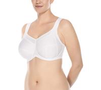 Ulla Kate Full Figure Underwired Sports Bra Strain-relief Straps 6024 White