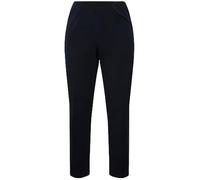 Ulla Popken Women's 7/8-hose, Schmales Bein, Elastikbund 7/8 Trousers, Slim Leg, Elastic Waistband, Black, 22