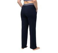 Ulla Popken Women's Loungewear Trousers 831872, Black, 36W x 32L