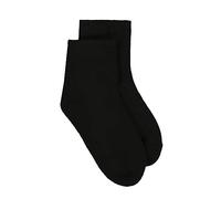 Ulla Popken Women's Stockings, Inner Fleece, Black, 39-42 Große Größen