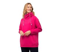 Ulla Popken Women's Sweatshirt, Magenta Pink, 58-60