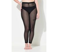 Ulla Popken Women’s Plus Size Tights Love is all Mesh