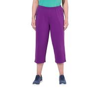 Ulla Popken Women's 7/8 Jogging Bottoms, 7/8 Jogging Bottoms, Straight Leg, Elastic Waistband