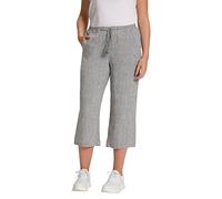 Ulla Popken Women's 7/8-leinenhose Pants, Light Grey mélange, 47W / 32L