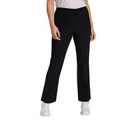 Ulla Popken Women's Classic Bengalin Trousers K Pants, Black, W27