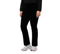 Ulla Popken Women's Corduroy Trousers, Mandy Pants, Black, 20