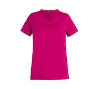 Ulla Popken Women's Funktionsshirt, antibakteriell, V-Ausschnitt, Halbarm T-Shirt, Light Purple, 16 UK/18 UK