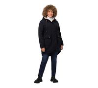 Ulla Popken Women's Hyprar Functional Jacket with Teddy Lining, Navy, 28-30