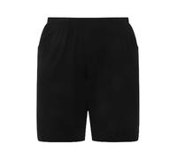 Ulla Popken Women's Jerseyshorts, Taschen, Elastikbund Bermudas, Schwarz, 45W / 32L