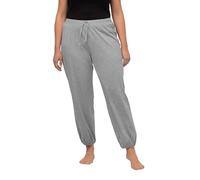 Ulla Popken Women's Joggers, Black, 16-18